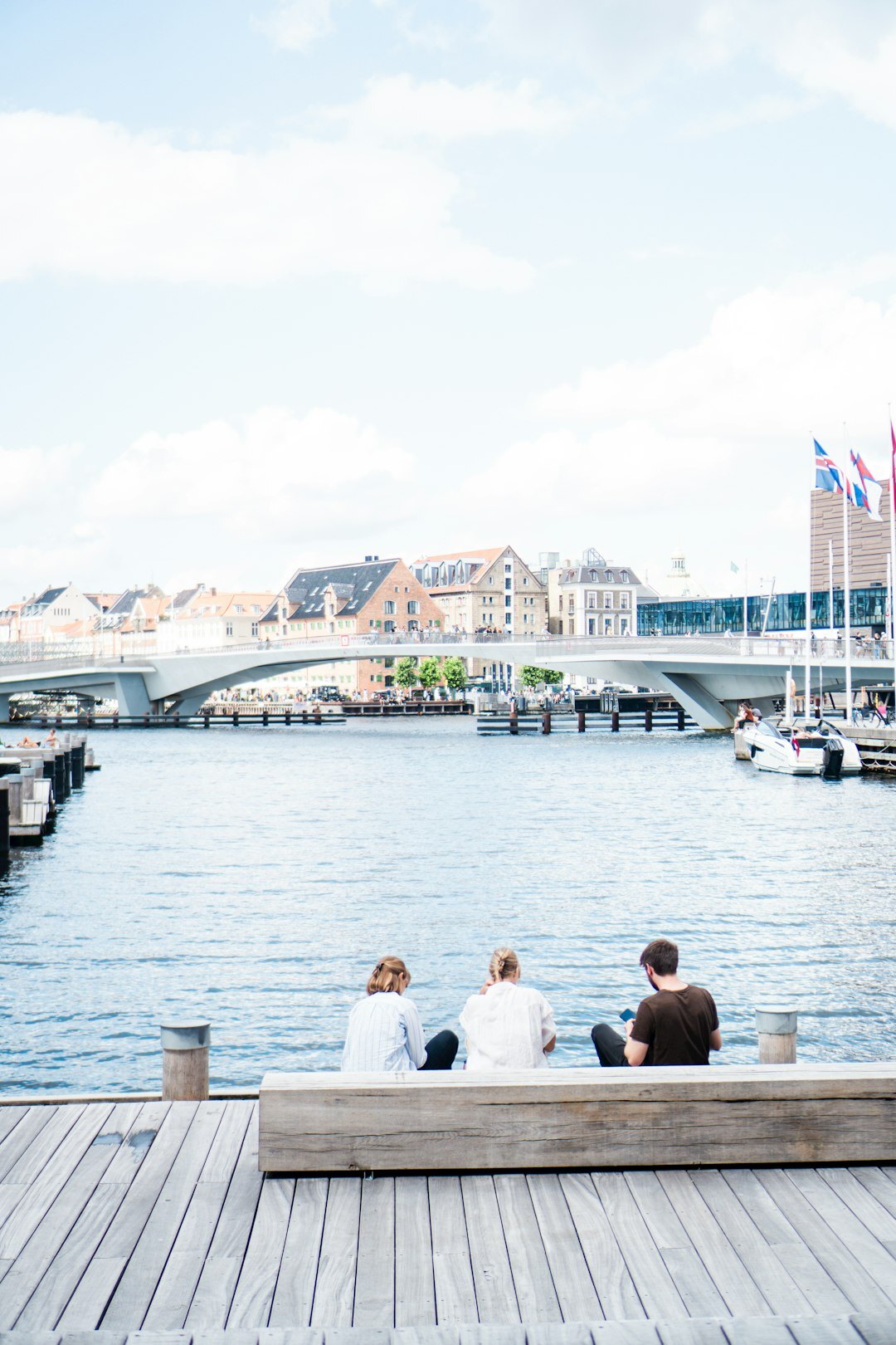 Business professionals at a networking breakfast event in Copenhagen